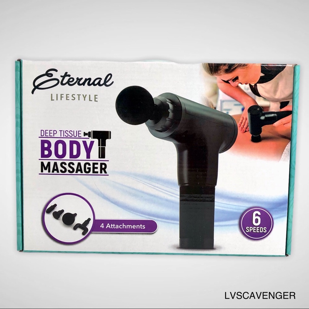 Massager Eternal Lifestyle 6 Speed Deep Tissue Body Massager!